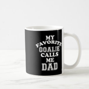 Taza De Café Mi arquero favorito me llama deporte de hockey de