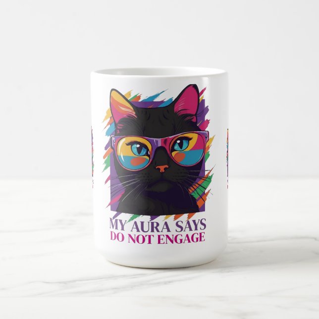 TAZA DE CAFÉ MI AURA DICE (Centro)