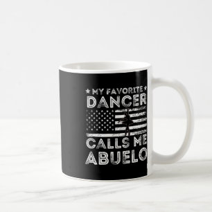 Taza De Café Mi bailarina favorita me llama Abuelo Dance Ballet