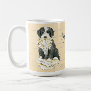 Taza De Café Mi Beardie comió mi preparación