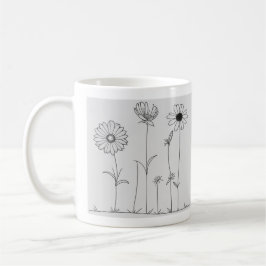 TAZA DE CAFÉ MI BOLSA DE FLORES