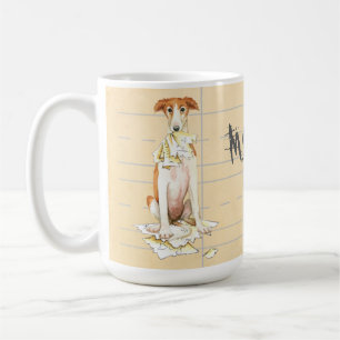 Taza De Café Mi Borzoi se comió mi hogar