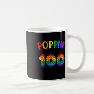 Taza De Café Mi Camino A Lo Largo De 100 Días De La Escuela 100