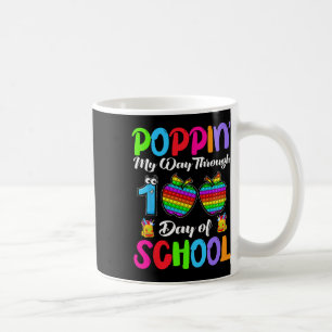 Taza De Café Mi Camino A Lo Largo De 100 Días De Niños Chicas E