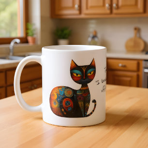Taza De Café Mi Cara de "Tiré Algo de la Mesa" Divertida 