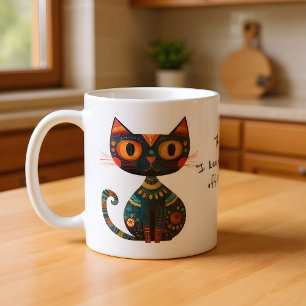 Taza De Café Mi cara divertida de "Tiré algo de la mesa"
