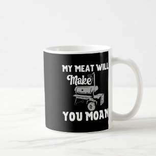 Taza De Café Mi Carne Te Hará Mentir Gracioso Fumador Bbq Y Gr