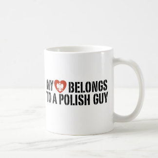 Taza De Café Mi chico polaco del corazón