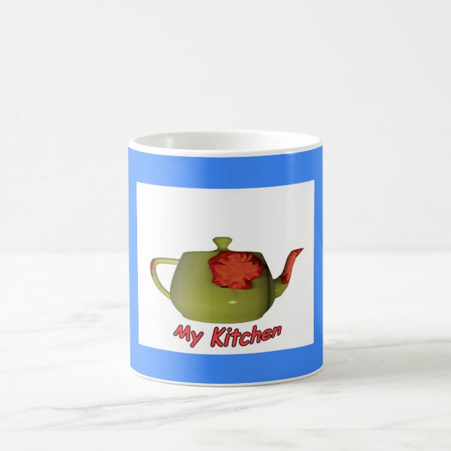 TAZA DE CAFÉ MI COCINA TOMA EN AZUL (Centro)