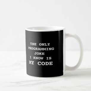 Taza De Café MI CÓDIGO - chiste programado
