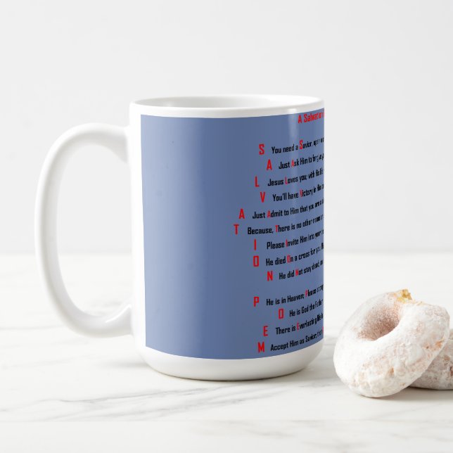 Taza De Café Mi colección de la salvación (Con donut)