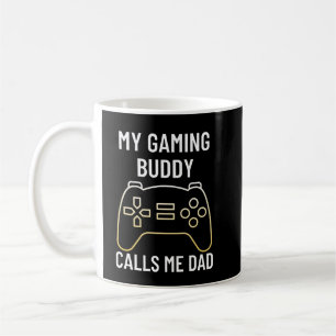 Taza De Café Mi compañero de juego me llama papá