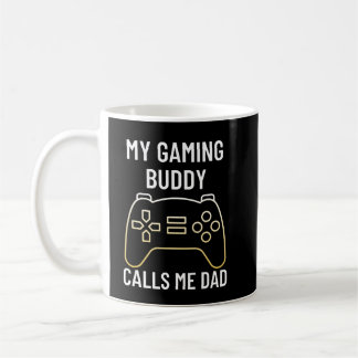 Taza De Café Mi compañero de juego me llama papá