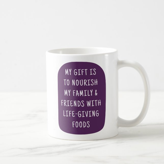 Taza De Café Mi contribución a la motivación vital (Derecha)