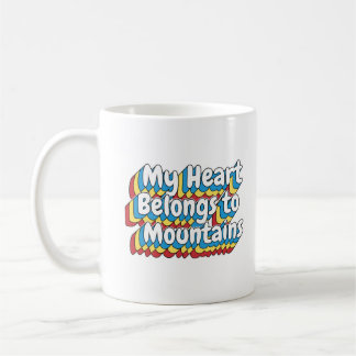 TAZA DE CAFÉ MI CORAZÓN ES DE MONTAÑA
