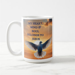 Taza De Café Mi Corazón, Mente Y Alma Pertenece A Jesús
