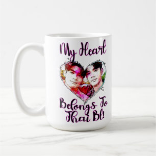 Taza De Café Mi Corazón Pertenece A Thai BL