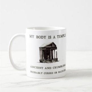 Taza De Café Mi cuerpo es un templo