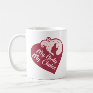 Taza De Café Mi cuerpo mi elección