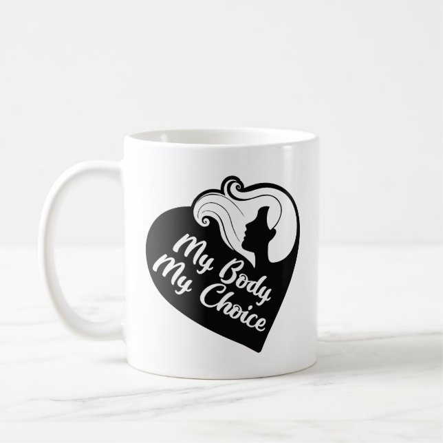Taza De Café Mi cuerpo mi elección (Izquierda)