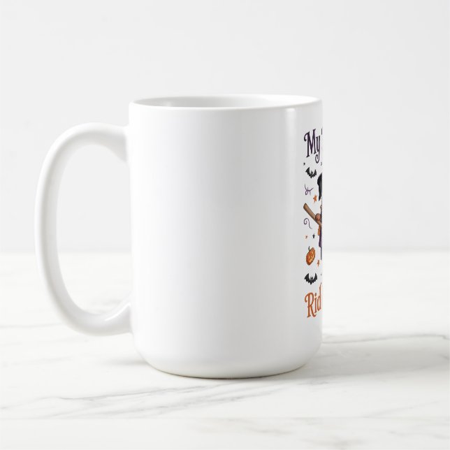 Taza De Café Mi Dachshund Va De Pasajero (Izquierda)