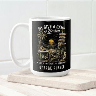 Taza De Café Mi Dar-Importa Está Roto La Vida Es Demasiado Cort