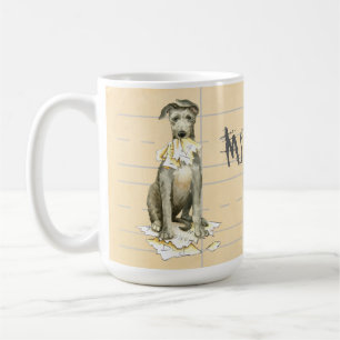 Taza De Café Mi Deerhound escocés comió mi hogar