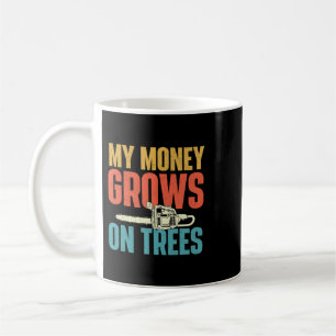 Taza De Café Mi Dinero Crece En Árboles 2Cirujano Árbitro Lum