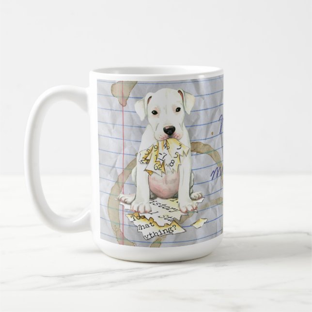 Taza De Café Mi Dogo comió mi plan de lección (Izquierda)
