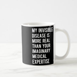 Taza De Café Mi Enfermedad Invisible Es Una Enfermedad Cardíaca
