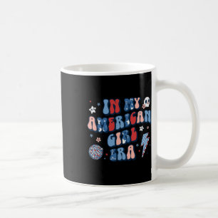 Taza De Café Mi Era Chica Estadounidense Retro 4 De Julio De Gr