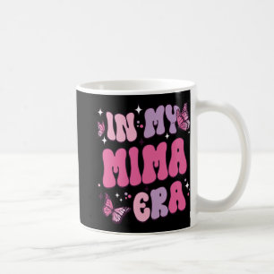 Taza De Café Mi era Mima Divertidas Mariposa Groovy Madres Retr