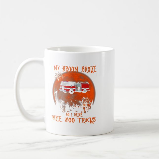 Taza De Café Mi Escoba Se Rompió Así Que Drive Fue Bombardero D (Izquierda)
