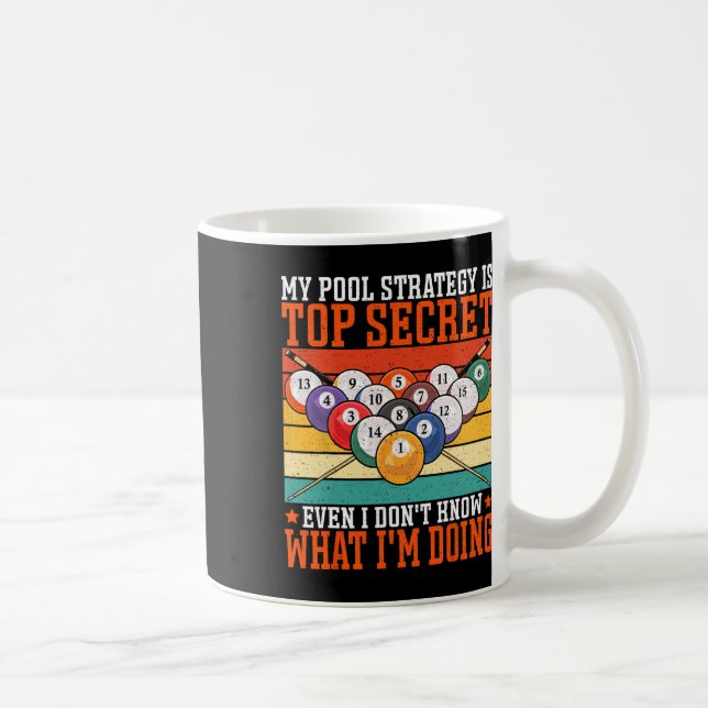 Taza De Café Mi estrategia de piscina es incluso más secreta -  (Derecha)