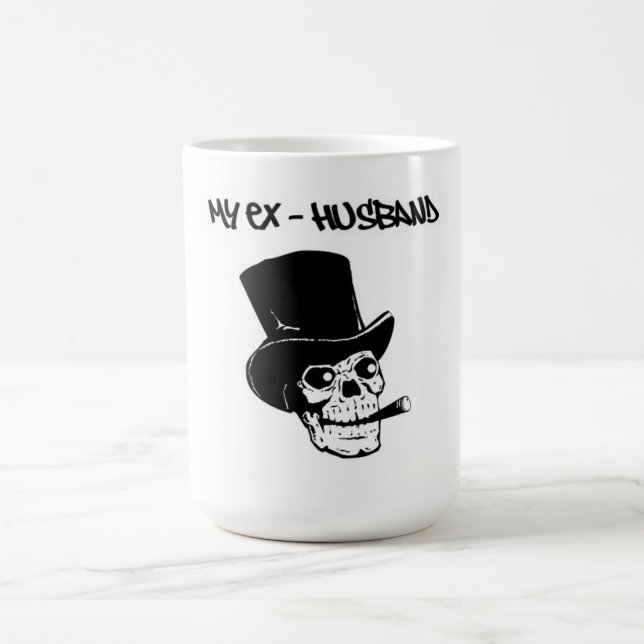 TAZA DE CAFÉ "MI EXMARIDO" SKULLHEAD (Centro)