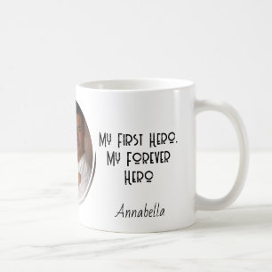Taza De Café Mi foto de Hero y personalizado para siempre