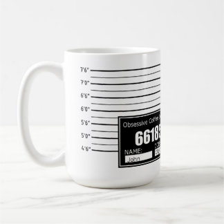 Taza De Café Mi fotografía de detenido
