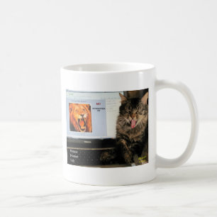 Taza De Café Mi gato estudia en el MIT