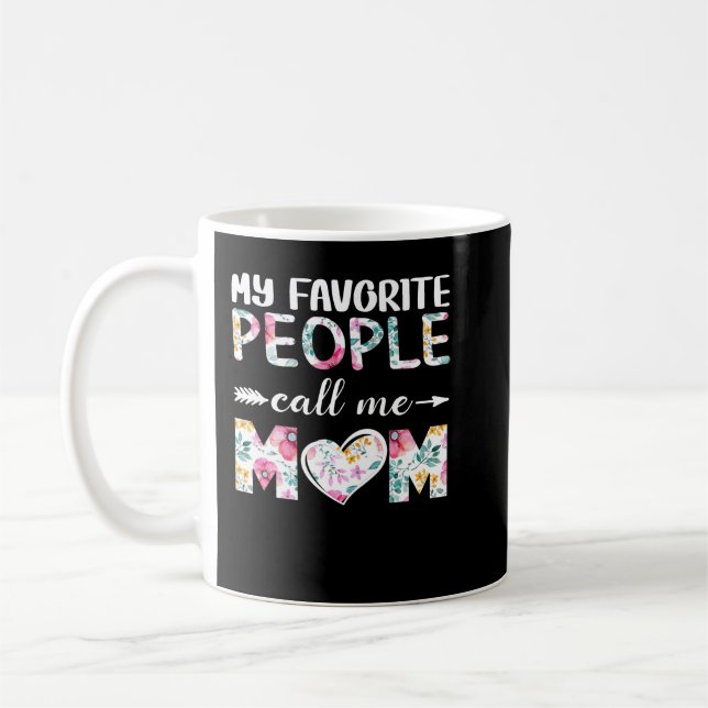 Taza De Café Mi gente favorita me llama (Izquierda)