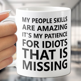 Taza De Café Mi gente hace gracia