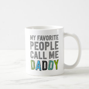 Taza De Café Mi gente preferida me llama papá