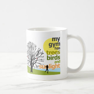 Taza De Café Mi gimnasio tiene árboles