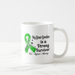 Taza De Café Mi grande - cinta fuerte del verde del