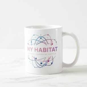 Taza De Café "Mi Hábitat Es Donde Aprendí Mis Hábitos"