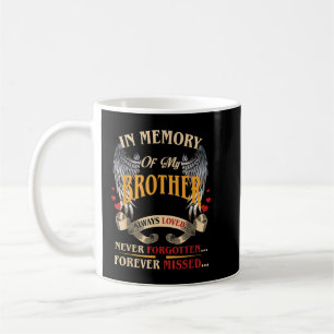 Taza De Café Mi Hermano Siempre Amado Nunca Olvidado Por Siempr
