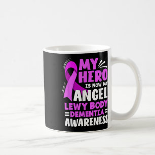 Taza De Café Mi Héroe Ahora Es Mi Demencia Corporal Ángel Lewy