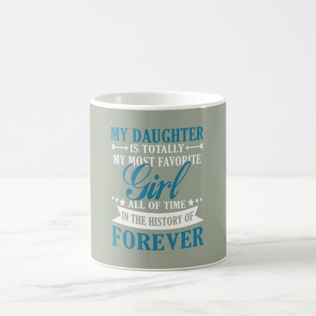 Taza De Café Mi hija para siempre (Centro)