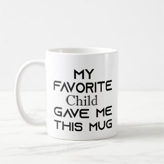 Taza De Café Mi Hijo Favorito Me Dio Esto 