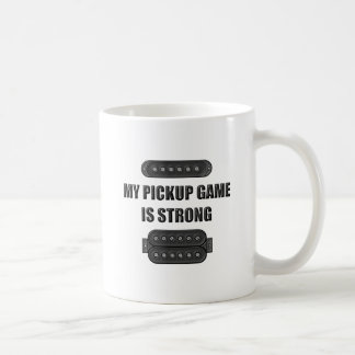 Taza De Café Mi juego de la recogida es fuerte