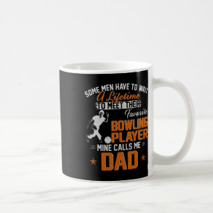 Taza De Café Mi jugador favorito de boliche me llama regalo de